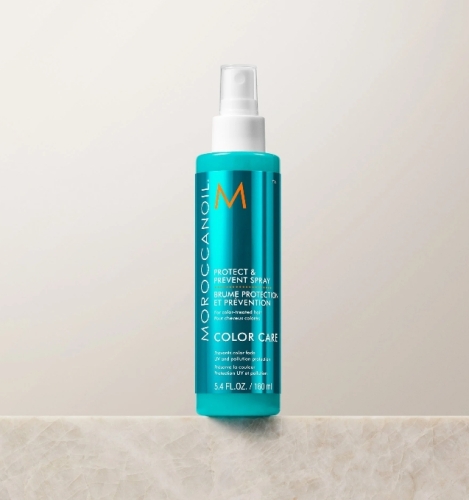 Moroccanoil Protect &amp; Prevent Spray – mgiełka chroniąca kolor i zabezpieczająca włosy farbowane 160ml