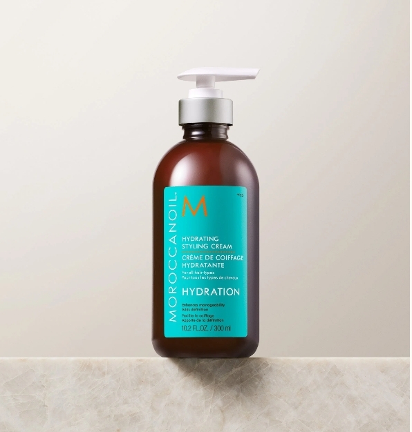 Moroccanoil Hydration Krem Nawilżający do Stylizacji Włosów 300 ml Wygładzenie i Kontrola Puszenia