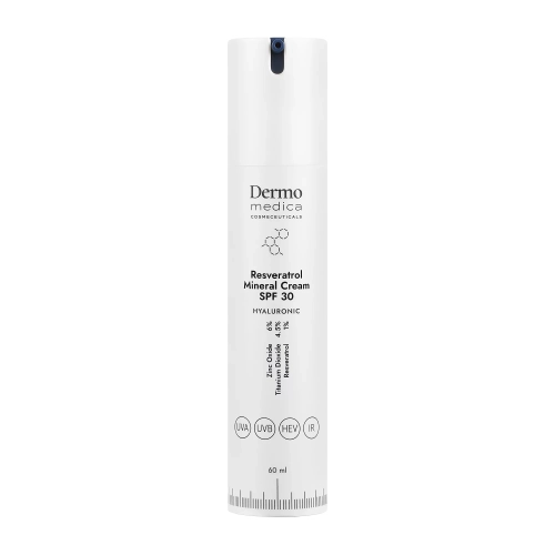 Dermomedica Resveratrol Mineral Cream SPF30 Mineralny Krem Ochronny SPF30 60 ml