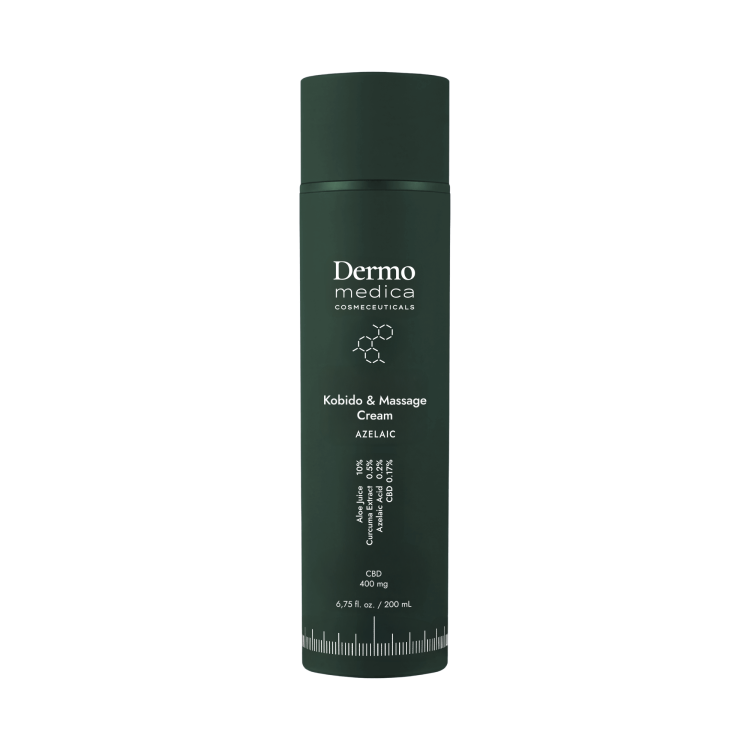 DERMOMEDICA Kobido &amp; Massage Cream 200 ml – zaawansowany balsam do masażu twarzy i ciała