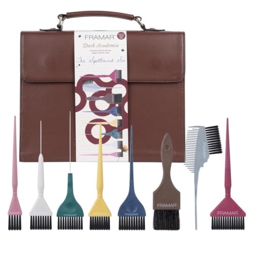 Framar-The-Spellbound-Set-Colour-Brush-KIt---zestaw-8-pedzli-do-koloryzacji-w-etui.webp