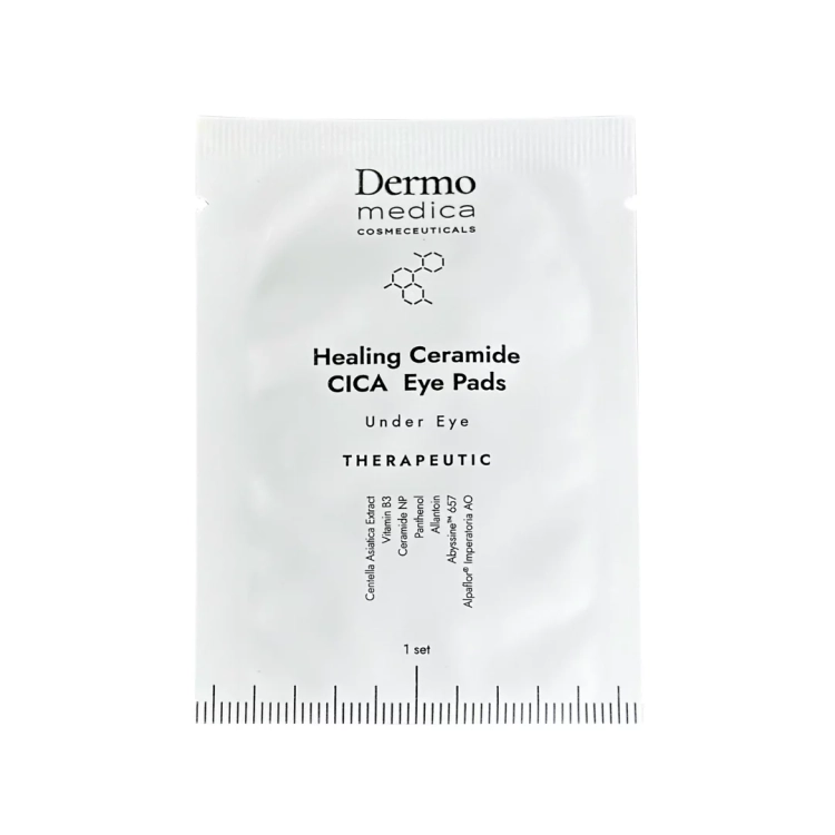 DERMOMEDICA Healing Ceramide CICA Eye Pads Under Eye – terapeutyczne płatki pod oczy