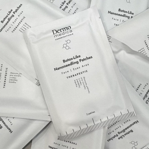 DERMOMEDICA Zestaw 10x Botox-Like Nanoneedling Patches – płatki z nanoigłami przeciwzmarszczkowe