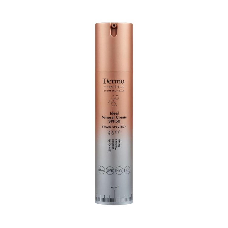 DERMOMEDICA Ideal Mineral Cream SPF50 60 ml – luksusowy krem mineralny z filtrem