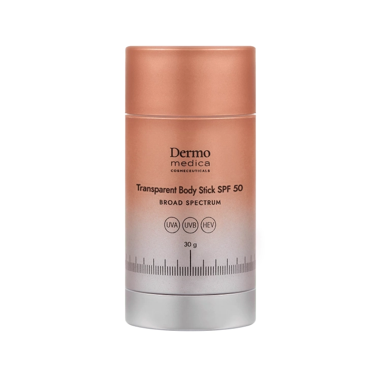 DERMOMEDICA Transparent Body Stick SPF50 30 g – transparentny sztyft ochronny do ciała