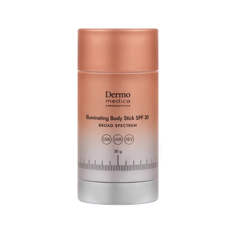 DERMOMEDICA Illuminating Body Stick SPF30 30 g – rozświetlający sztyft ochronny do ciała