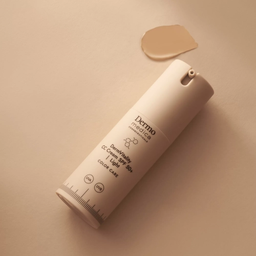DERMOMEDICA DermVitality CC Cream SPF50+ Light 30 ml – koloryzujący krem korygujący