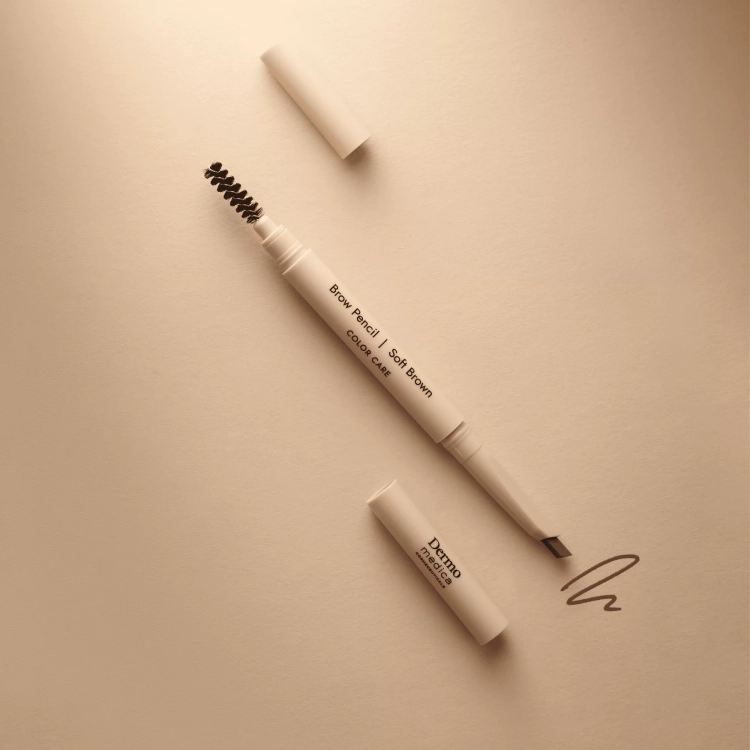 DERMOMEDICA Brow Pencil Soft Brown 0,2 g – precyzyjna kredka do brwi