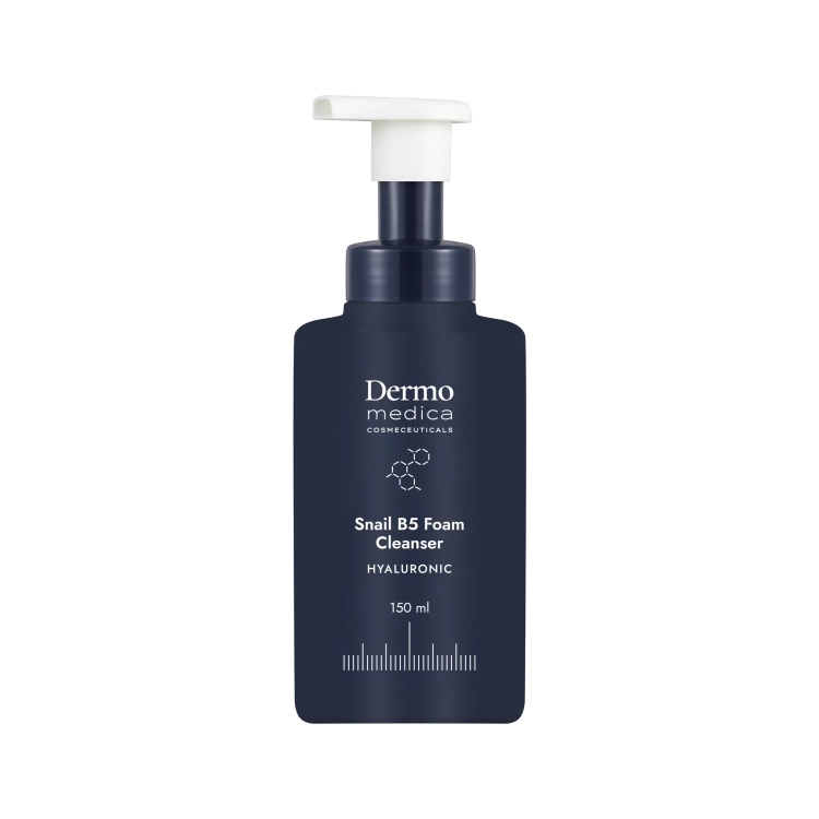 DERMOMEDICA Snail B5 Foam Cleanser 150ml – Nawilżająca pianka oczyszczająca z filtrem śluzu ślimaka i witaminą B5