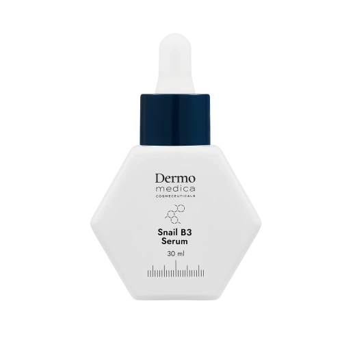 DERMOMEDICA Snail B3 Serum 30ml – Serum z witaminą B3 i filtratem śluzu ślimaka, intensywna regeneracja skóry