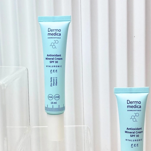 Antioxidant Mineral Cream SPF30 15ml MINI – Przeciwstarzeniowy krem antyoksydacyjny z filtrem SPF30