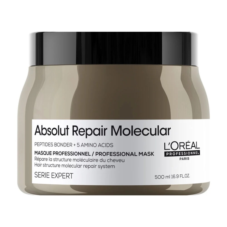 L'Oréal Professionnel Absolut Repair Molecular maska 500 ml – regenerująca maska odbudowująca włosy zniszczone