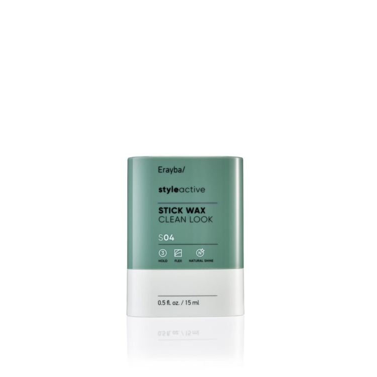 Erayba StyleActive S04 Stick Wax Clean Look – matowy wosk do włosów 15ml