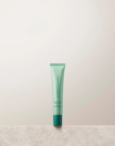 Moroccanoil Mint Tea Lip Balm 15g – nawilżający balsam do ust z olejkiem arganowym