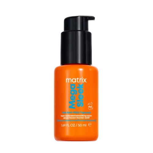 Matrix Mega Sleek Topcoat olejek wygładzający przeciw puszeniu włosów 50ml