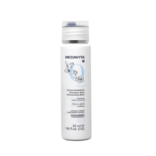 MEDAVITA Oxygen Detox Shampoo 55ml - Szampon detoksykujący, oczyszczający do każdego rodzaju włosów