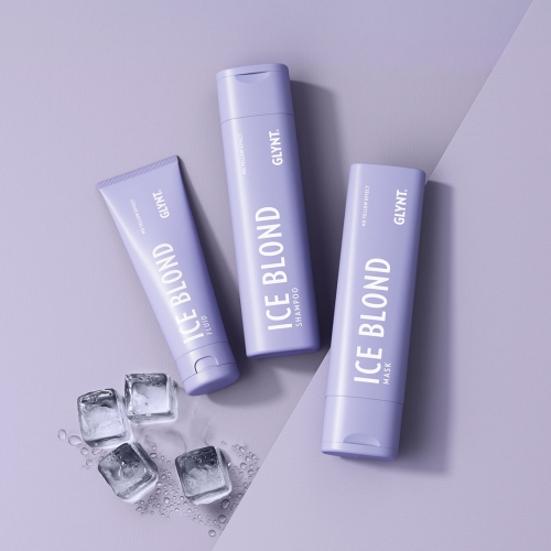 Glynt Ice Blond Fluid 125 ml – fluid neutralizujący żółte tony do włosów blond z ochroną termiczną