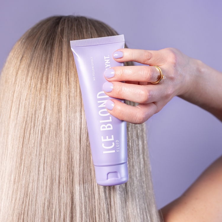 Glynt Ice Blond Fluid 125 ml – fluid neutralizujący żółte tony do włosów blond z ochroną termiczną