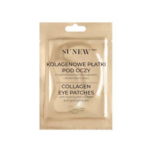 Sunew Med+ Kolagenowe płatki pod oczy – redukcja zmarszczek i cieni