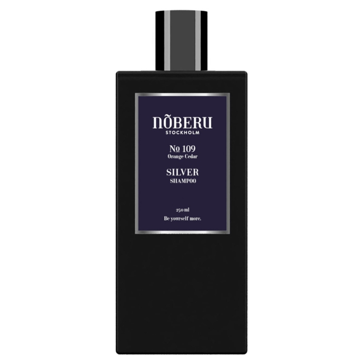 Noberu Hair Shampoo Silver 250 ml – szampon neutralizujący żółte tony do włosów blond i siwych