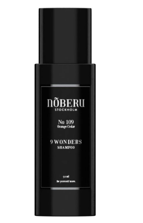 Nõberu Hair Shampoo – 9 Wonders 50 ml – nawilżający szampon do włosów dla mężczyzn