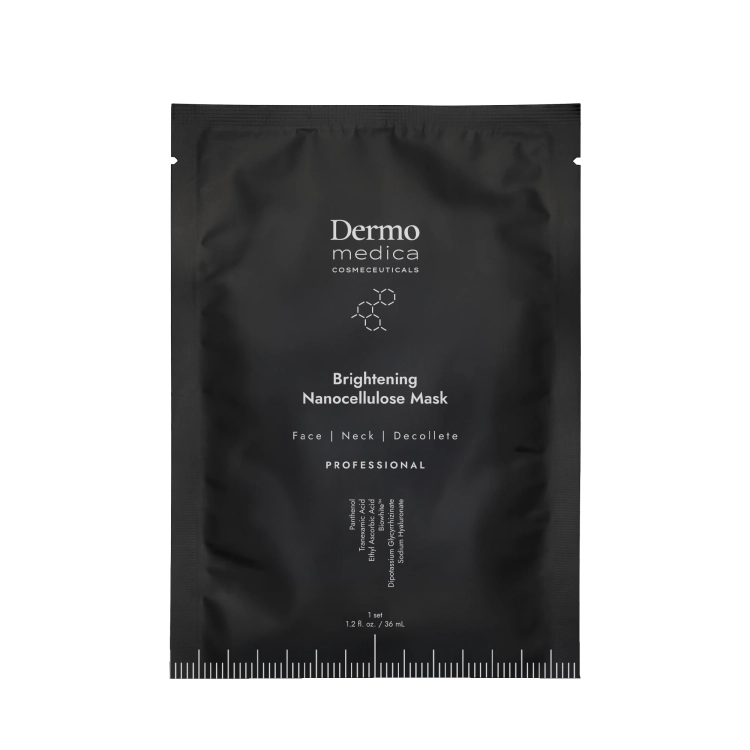 DERMOMEDICA Brightening Nanocellulose Mask Face&amp;Neck 1 szt