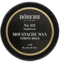 Nõberu Moustache Wax Strong Hold Sandalwood 25 ml – mocny wosk do wąsów