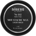 Nõberu Moustache Wax Light Hold Sandalwood 25 ml – lekki wosk do wąsów