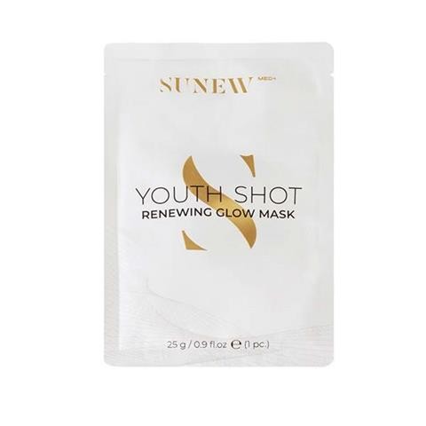 SunewMed+ YOUTH SHOT maska do twarzy 1 szt. – regenerująca maska liftingująca w płachcie