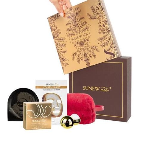 SunewMed+ Christmas Set GOLD – luksusowy zestaw prezentowy pod oczy i pielęgnacja twarzy