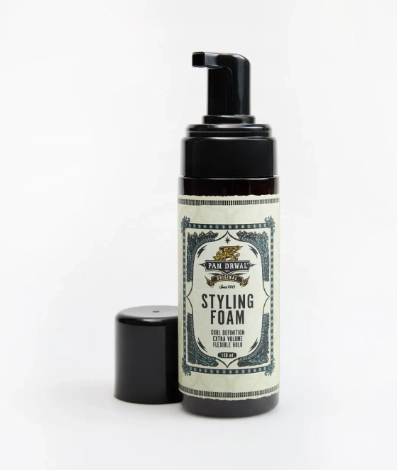 Pan Drwal Original Styling Foam 150 ml – pianka do stylizacji włosów zwiększająca objętość