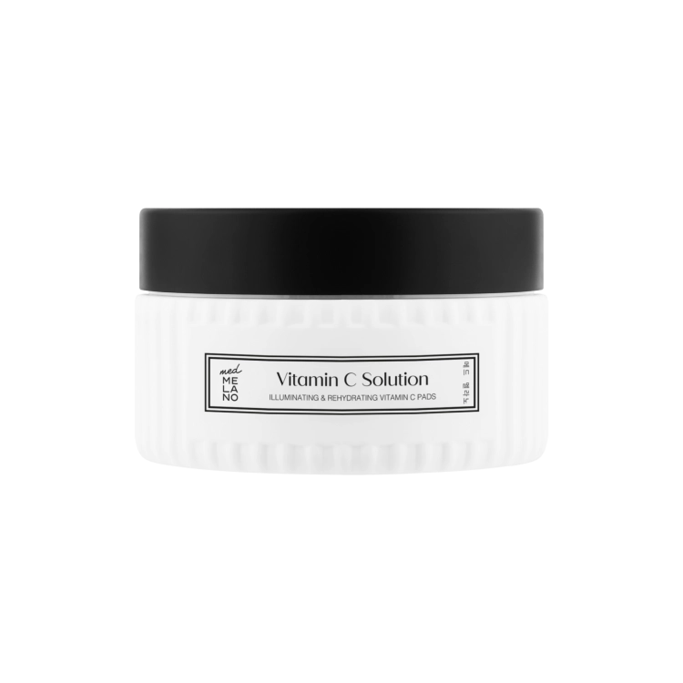 Medmelano Vitamin C Solution Illuminating &amp; Rehydrating Vitamin C Pads 90 ml (45 szt.) – rozświetlające płatki z witaminą C
