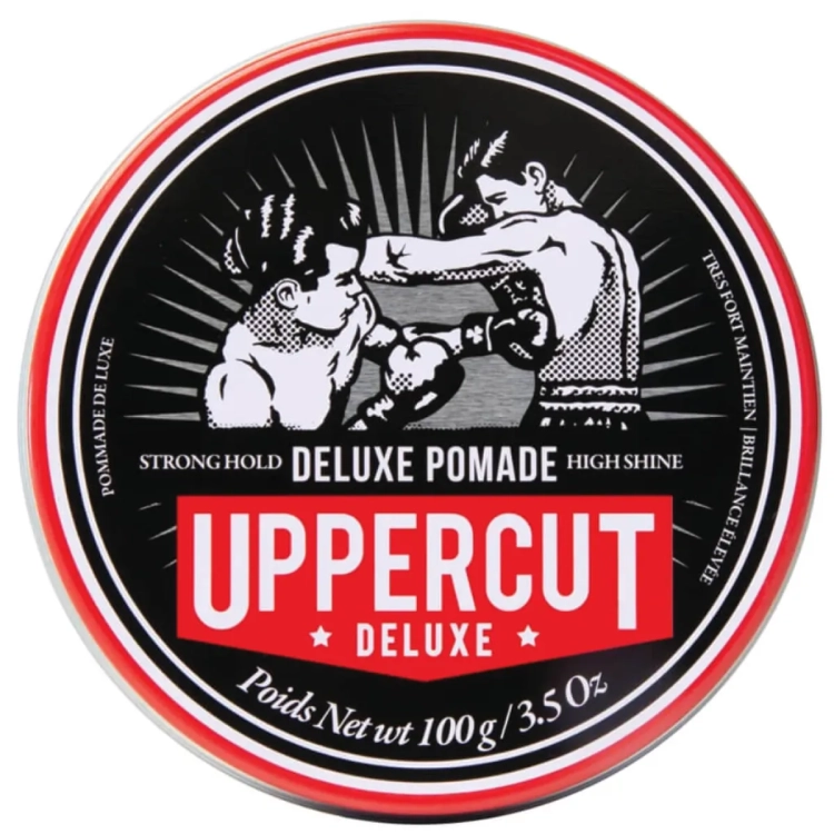 Uppercut Deluxe Pomade 100 g – wodna pomada do włosów o mocnym chwycie i wysokim połysku