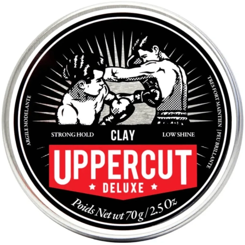 Uppercut Deluxe Clay Pomade 70 g – glinka do włosów o mocnym chwycie i matowym wykończeniu