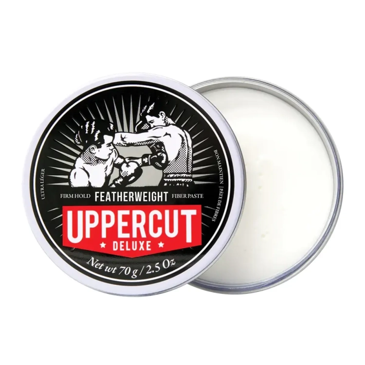 Uppercut Deluxe Featherweight 70 g – lekka pomada pasta do włosów o naturalnym wykończeniu