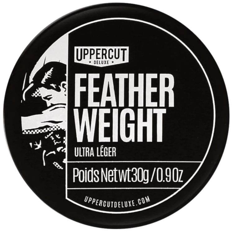 Uppercut Deluxe Featherweight 30 g – lekka pomada pasta do włosów o naturalnym wykończeniu
