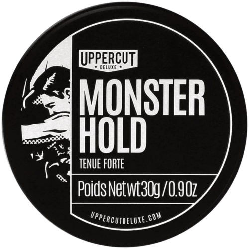 Uppercut Deluxe Monster Hold Pomade 30 g – woskowa pomada do włosów o bardzo mocnym chwycie i wysokim połysku