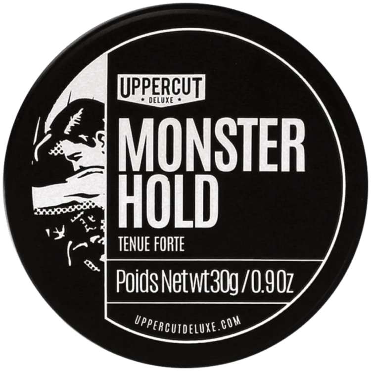 Uppercut Deluxe Monster Hold Pomade 30 g – woskowa pomada do włosów o bardzo mocnym chwycie i wysokim połysku