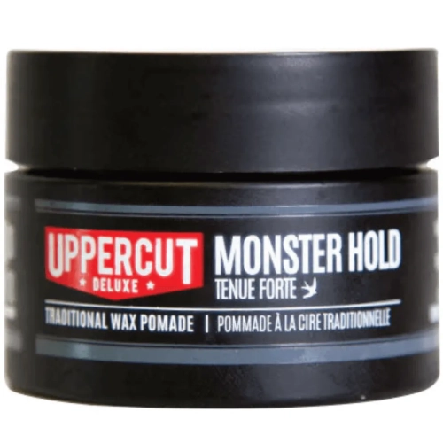 Uppercut Deluxe Monster Hold Pomade 30 g – woskowa pomada do włosów o bardzo mocnym chwycie i wysokim połysku