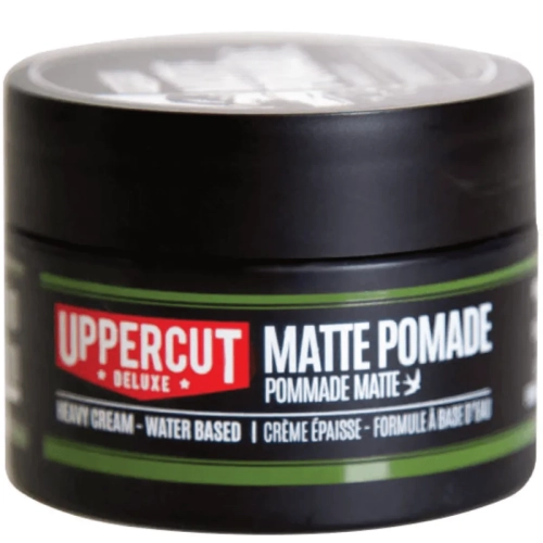 Uppercut Deluxe Matte Pomade 30 g – wodna pomada do włosów o matowym wykończeniu i średnim chwycie