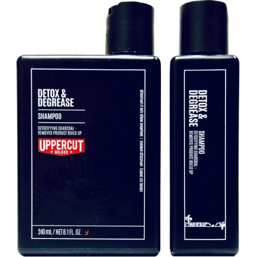 Uppercut Deluxe Detox &amp; Degrease Shampoo 240 ml – głęboko oczyszczający szampon do zmywania pomad