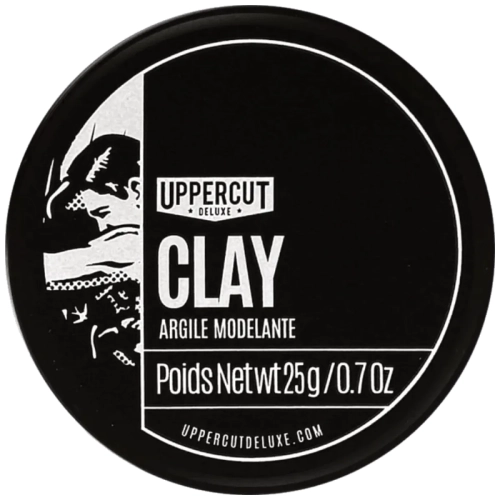 Uppercut Deluxe Clay Pomade 25 g – glinka do włosów o mocnym chwycie i matowym wykończeniu