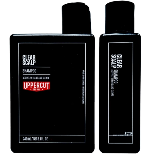 Uppercut Deluxe Clear Scalp Shampoo 240 ml – przeciwłupieżowy szampon oczyszczający skórę głowy