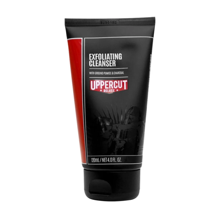 Uppercut Deluxe Exfoliating Cleanser 120 ml – peelingujący żel do mycia twarzy
