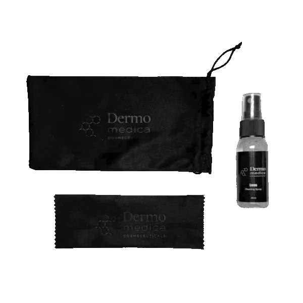 Dermomedica Zestaw UV Cap Silver UPF 50+ – daszek fotoprotekcyjny z akcesoriami ochrona UV i HEV