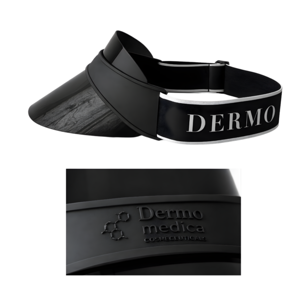 Dermomedica UV Cap Black UPF 50+ – daszek fotoprotekcyjny ochrona UVA UVB HEV