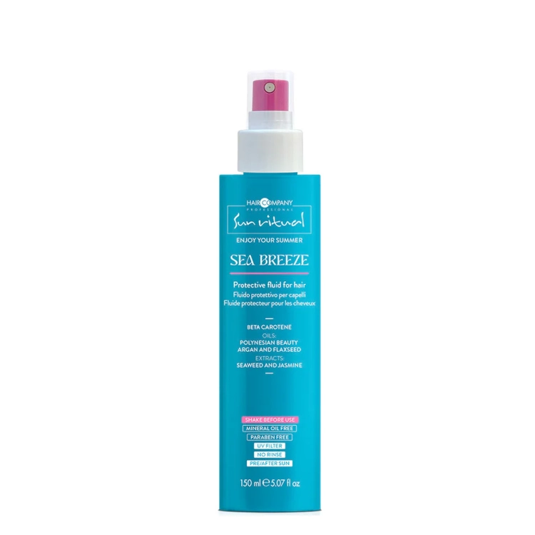 Hair Company Sea Breeze Protective Fluid 150 ml – ochronny spray do włosów UV, sól morska i chlor