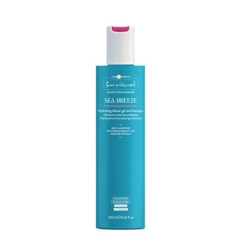 Hair Company Sea Breeze Szampon i Żel pod Prysznic 2w1 Nawilżający 250 ml | Po Słońcu, Chlorze i Soli