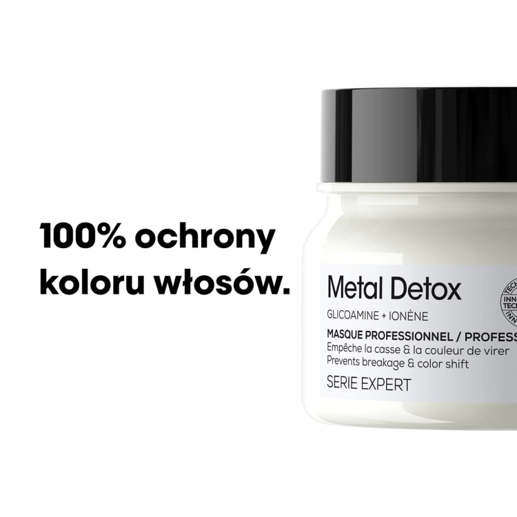 L'Oréal Professionnel Metal Detox Mask maska do włosów farbowanych neutralizująca metale 500ml