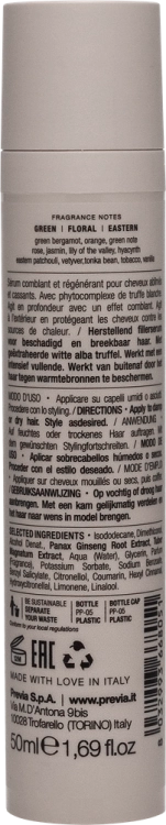 Previa Natural Haircare White Truffle Serum odbudowujące do włosów zniszczonych 50ml